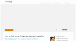 Desktop Screenshot of colostrum-kolostrum.com